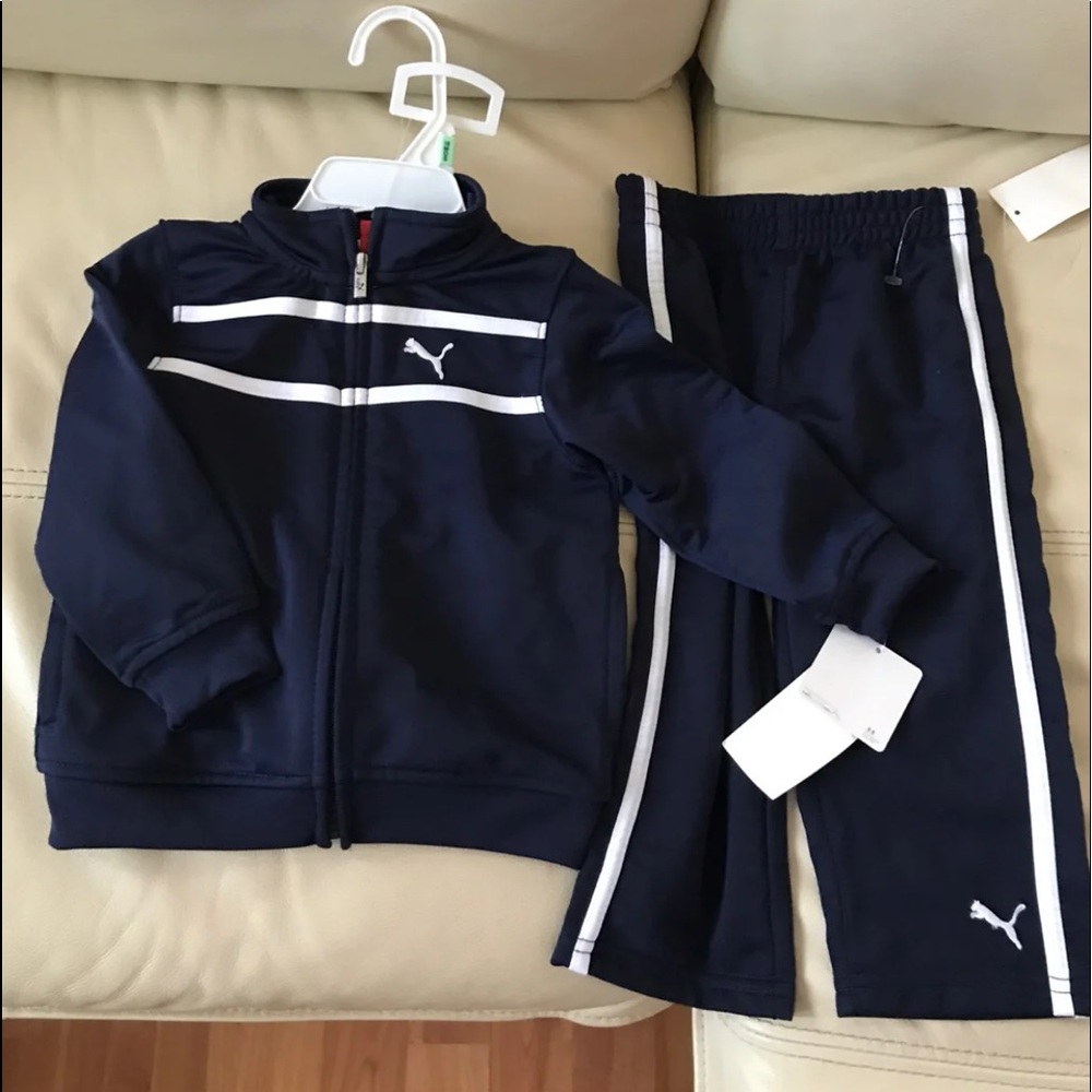 Puma 2 Pc Set 18 Months #puma Navy Color